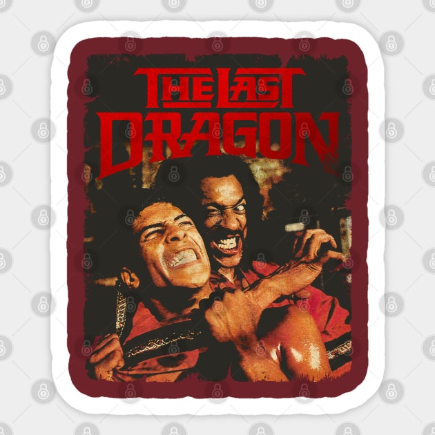 THE LAST DRAGON BERRY vs sho nuff Sticker by kimi.ink.ink